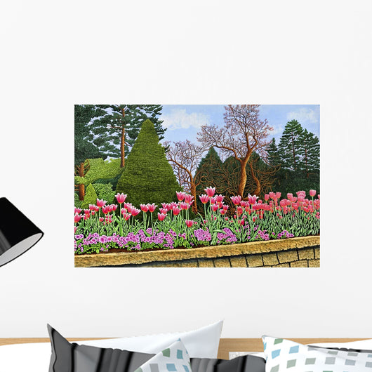 Tulips Longwood Gardens Iii Wall Decal