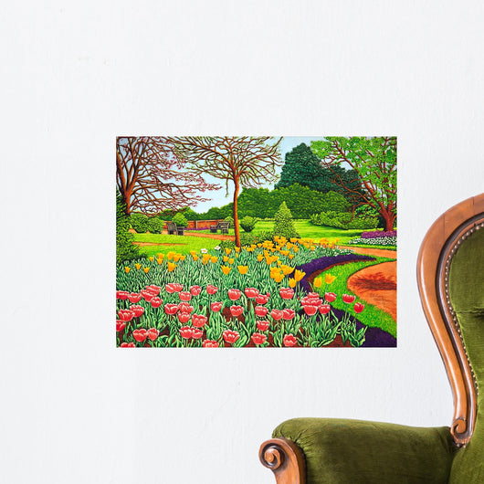 Tulips Longwood Gardens V Wall Decal