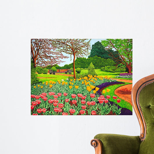 Tulips Longwood Gardens V Wall Decal