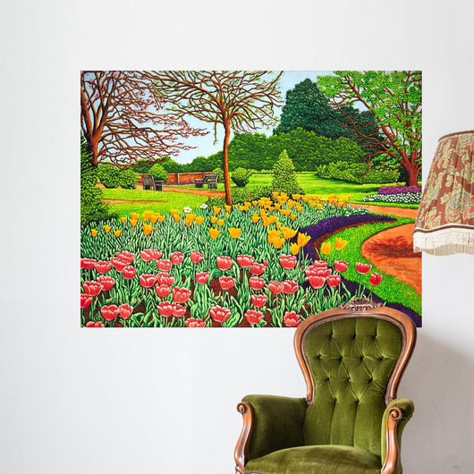 Tulips Longwood Gardens V Wall Decal
