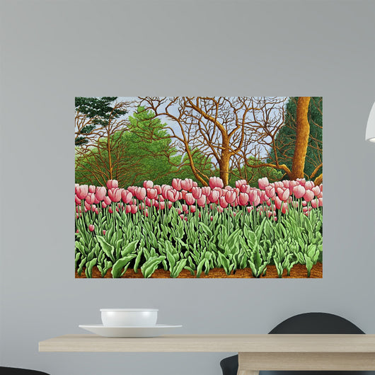 Tulips Longwood Gardens Vi Wall Decal