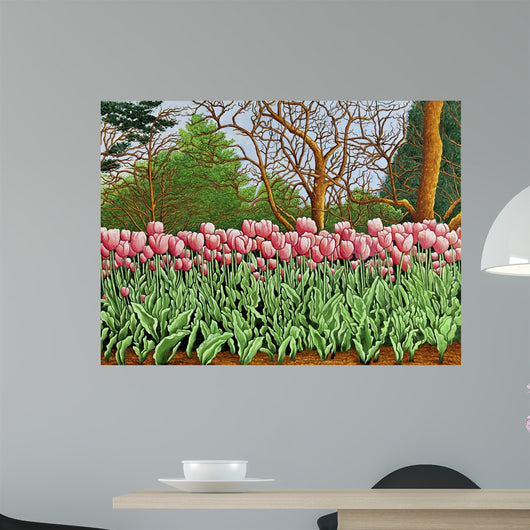 Tulips Longwood Gardens Vi Wall Decal