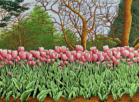Tulips Longwood Gardens Vi Wall Decal