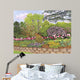 Tulips Dancing Breeze Wall Decal