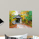 Vermont Bridge Fall Wall Decal