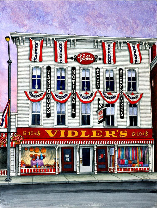 Vidler's 5 10 East Wall Decal
