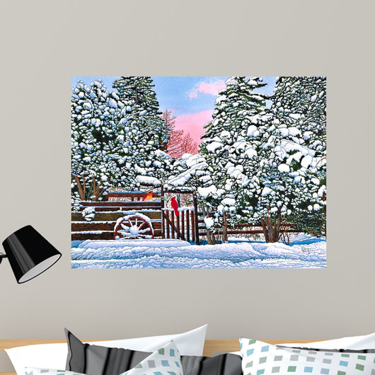Wagon Wheel Wall Decal