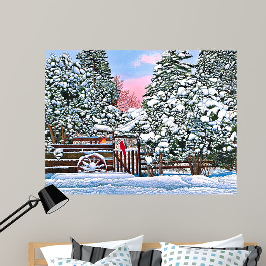 Wagon Wheel Wall Decal