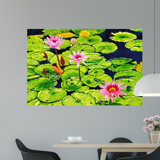 Water Lilies Ii Wall Decal