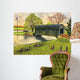 Winter's Covered Bridge North Wall Decal