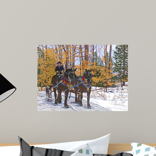 Work Horses Wall Decal