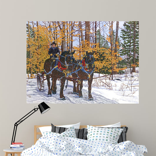 Work Horses Wall Decal