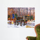 Work Horses Lumbering Wall Decal