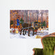 Work Horses Lumbering Wall Decal