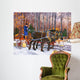 Work Horses Lumbering Wall Decal