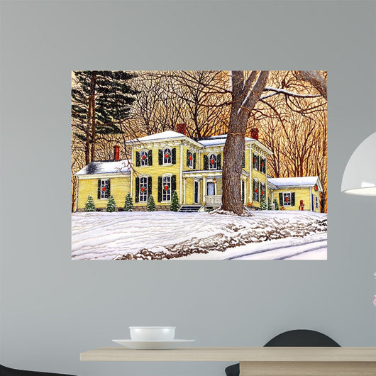 Wreaths Window Hamburg Ny Wall Decal