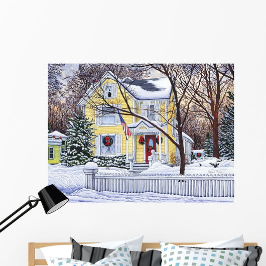 Yellow House Hamburg Ny Wall Decal