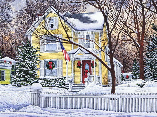 Yellow House Hamburg Ny Wall Decal