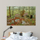 Azalea Garden Wall Decal