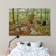 Azalea Garden Wall Decal
