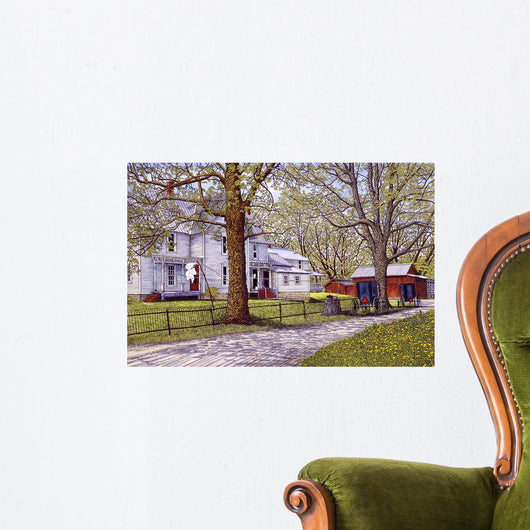Blowing Wind Wall Decal