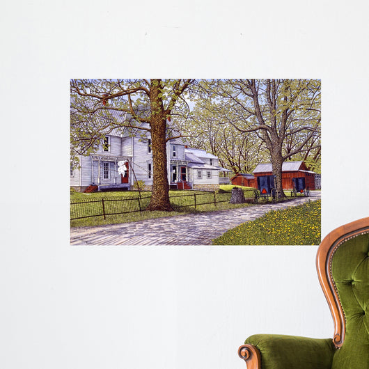 Blowing Wind Wall Decal