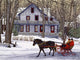 Blue Cottage Wall Decal