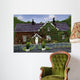 Blue Gate Cottage Wall Decal