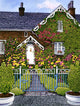 Blue Gate Cottage 2 Wall Decal