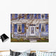 Blue Shutters Wall Decal
