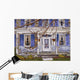 Blue Shutters Wall Decal