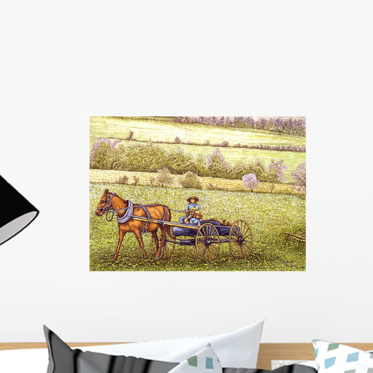 Bringin' Wood Wall Decal