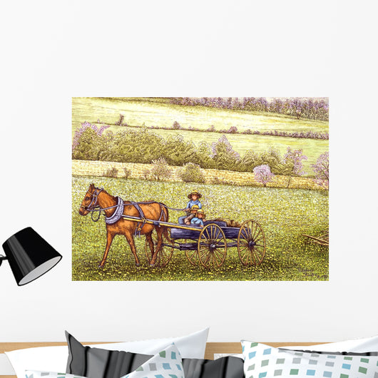 Bringin' Wood Wall Decal