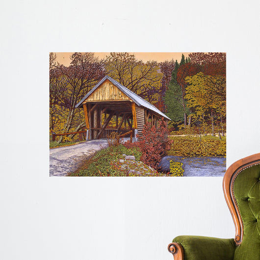 Bump Bridge Wall Decal