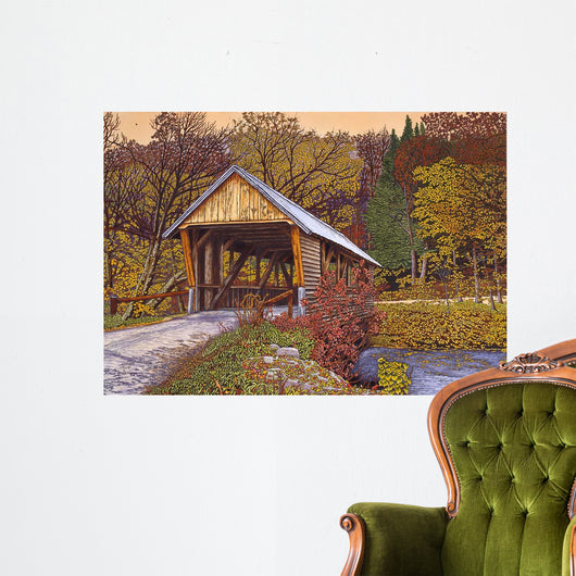 Bump Bridge Wall Decal