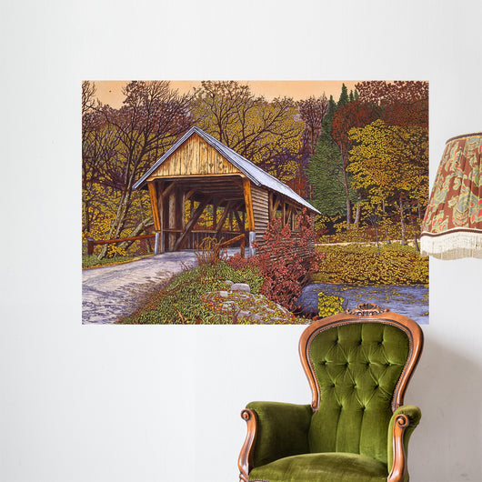 Bump Bridge Wall Decal