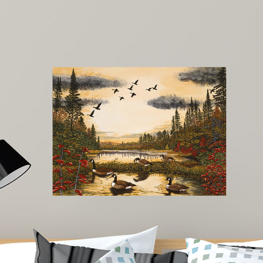 Canada Geese Wall Decal Design 2