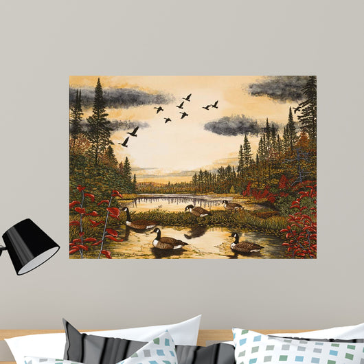 Canada Geese Wall Decal Design 2