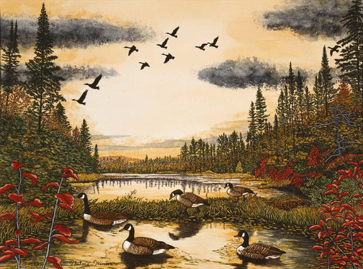Canada Geese Wall Decal Design 2