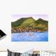 Caribbean Harbor Wall Decal