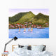 Caribbean Harbor Wall Decal
