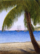 Caribbean Shore Wall Decal