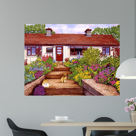 Cat Walk Wall Decal
