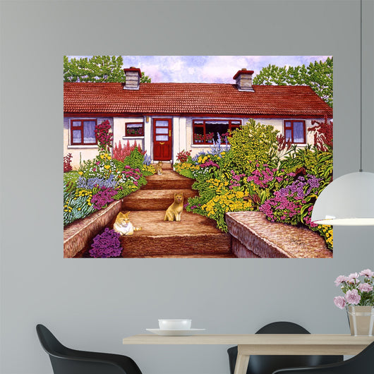 Cat Walk Wall Decal
