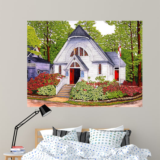 Chapel Good Shepherd Wall Decal