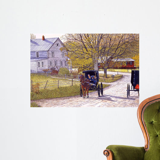 Children's Buggy Ride Wall Decal