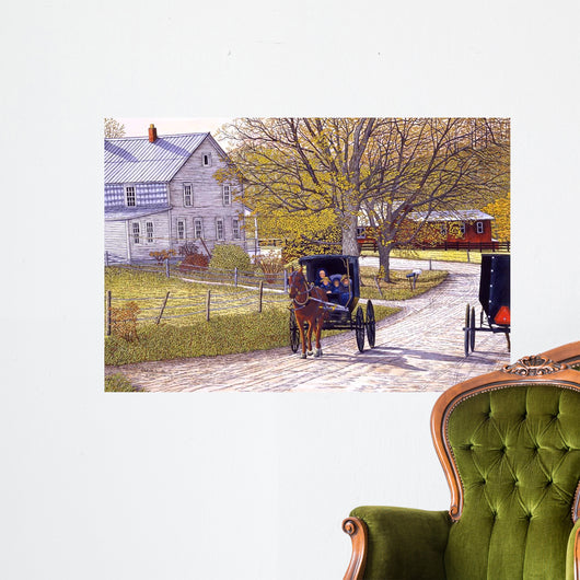 Children's Buggy Ride Wall Decal