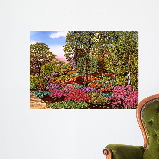 Church Garden Wall Decal
