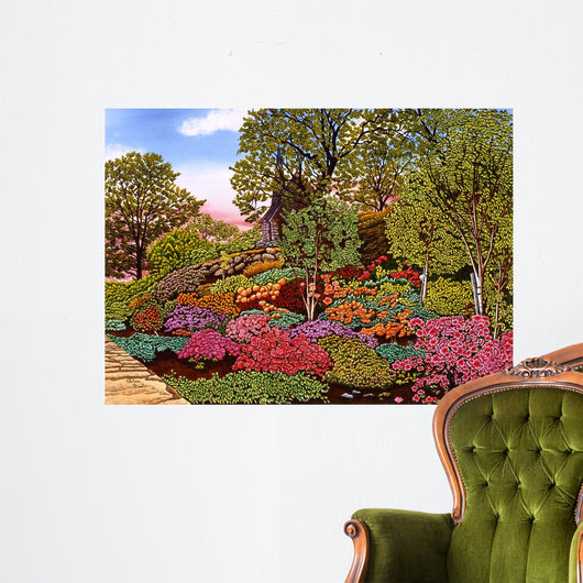 Church Garden Wall Decal
