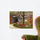 Covered Bridge Waterville Wall Decal